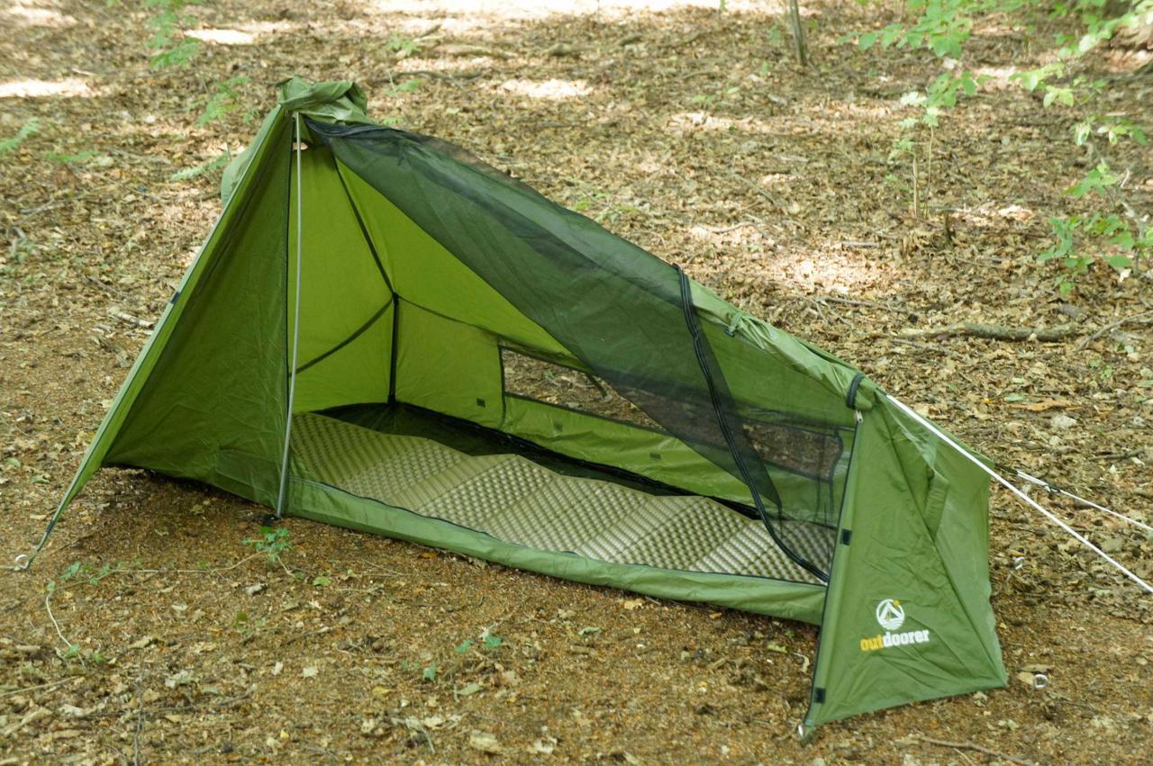 1-person-zelt-ultraleicht-433tcw.jpg 1 Personen Zelt für Anfänger Einsteiger Ultraleicht Trekking – Bild 1