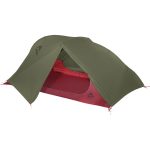 MSR Zelt Freelite 2 Ultralight Backpacking Tent, green/red