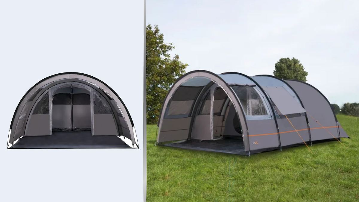 aldi-zelt-787jrk.jpg Aldi verkauft Familienzelt für 119 Euro: Camping Schnäppchen? n tv.de – Bild 1