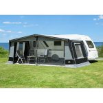 DWT aufblasbares Wohnwagen Vorzelt PRIME AIR II Gr. 41 Umlaufmaß 931 955 cm Tiefe 240 cm | (Gr. 41), 931 955 cm | 240 cm | 90000461