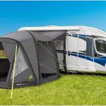 BERGER Liberta Air XL Busvorzelt | Camping Autozelt aufblasbar mit eingenähtem Boden | Wohnmobil Vorzelt für zusätzlichen Wohnraum | Luftzelt freistehend 310x375 cm, Anbauhöhe 240 290 cm : Amazon.de: Sport & Freizeit