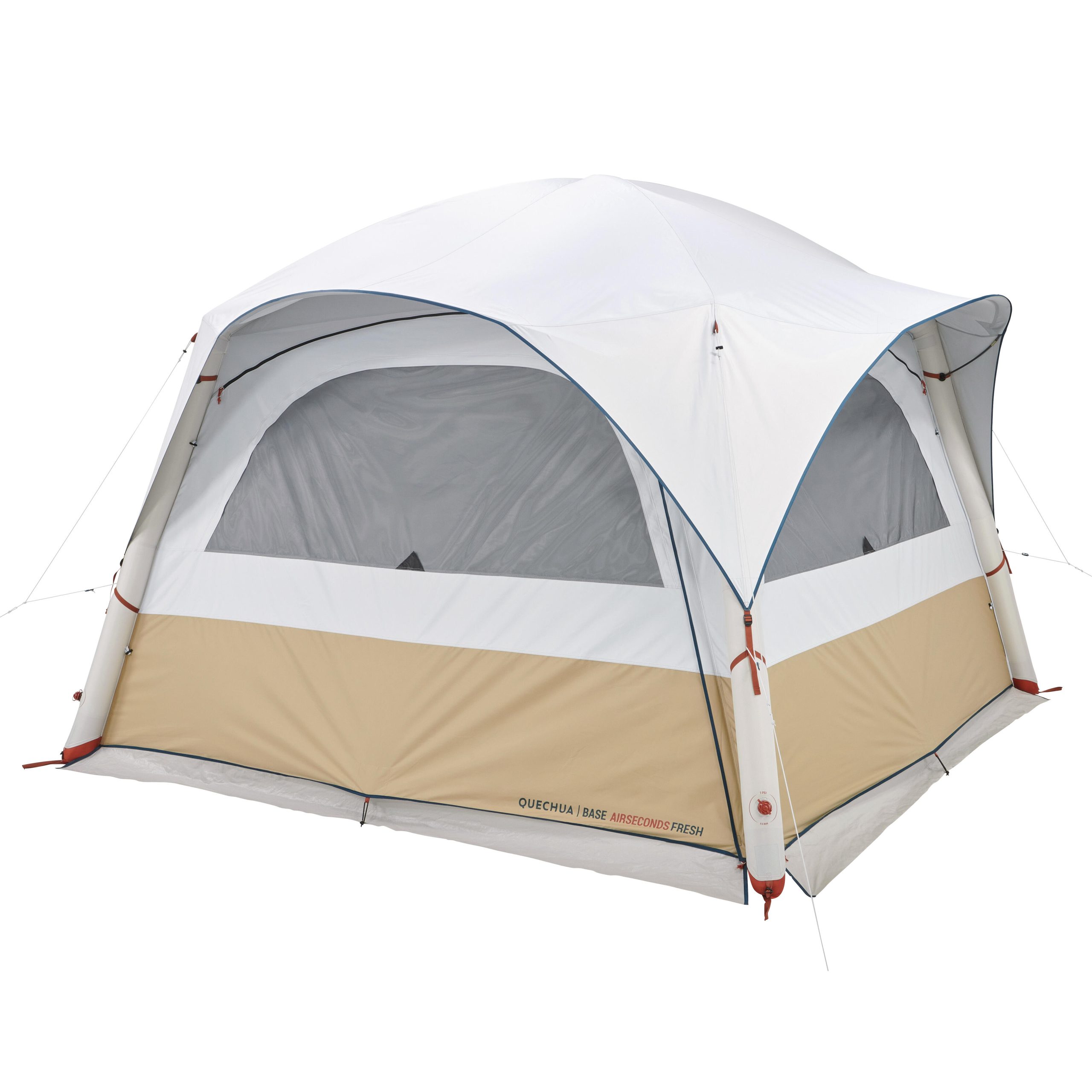aufblasbares-zelt-decathlon-441yba.jpg Aufenthaltszelt aufblasbar Base Air Seconds Fresh für 8 Personen | Decathlon – Bild 1