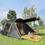 Heckzelt Auto Für 2 3 Personen, Autozelt Heckklappe mit übergroßem Vorzelt, Auto Zelt 300x150x210 cm mit Erweiterbarem Vorraum, Heckzelt SUV—Schnell aufzubauen, Autozelt Wassersäule von 4000 mm. : Amazon.de: Sport & Freizeit