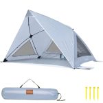 Strandmuschel Selka Quick Start Strandzelt ultraleicht UV Schutz 80+