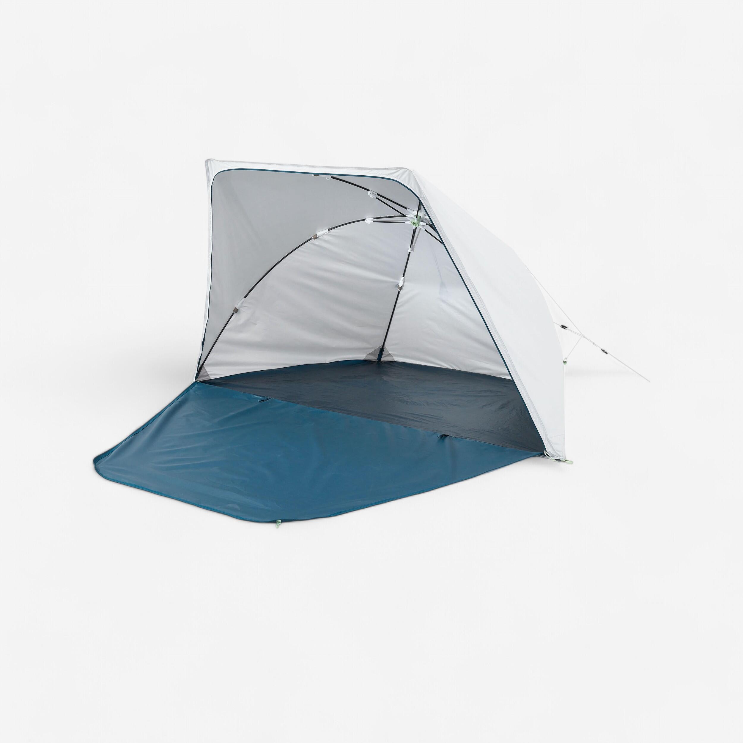 decathlon-strandmuschel-431vwl.jpg Schutzzelt Fresh 2 Seconds Easy XL für 2 Personen – Bild 1