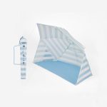Strandmuschel UV Schutz UPF50+ 3 Personen Iwiko Dreamy blau