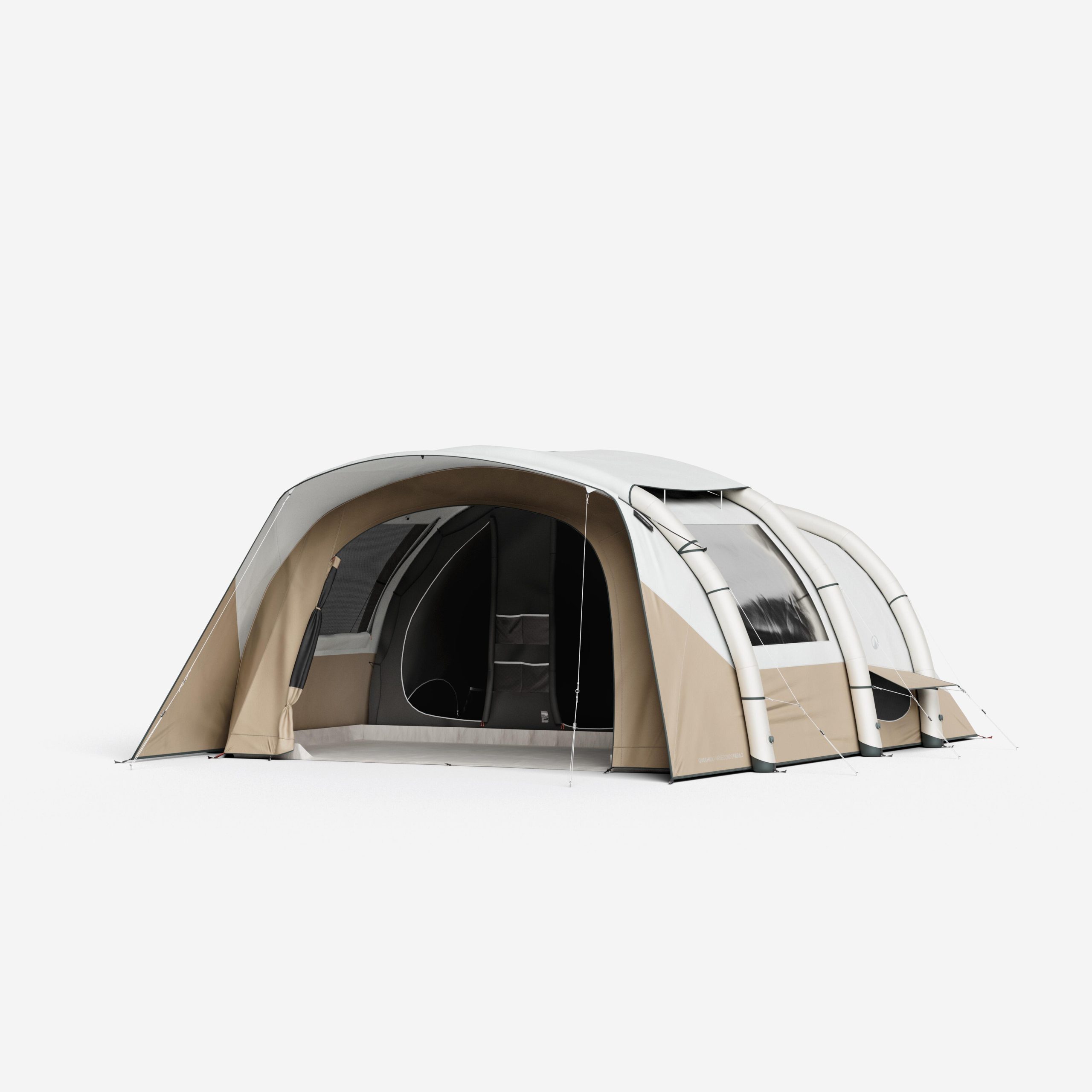 decathlon-zelt-aufblasbar-466zhl.jpg Familienzelt aufblasbar Fresh & Black Air Seconds 6.3 für 6 Personen 3 Kabinen | Decathlon – Bild 1
