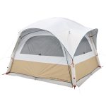 Aufenthaltszelt aufblasbar Base Air Seconds Fresh für 8 Personen | Decathlon