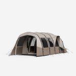 Familienzelt aufblasbar 2 Kabinen Polycoton Air Seconds 4.2 2XL für 4 Personen | Decathlon