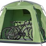 EVER ADVANCED Fahrradzelt Gerätezelt 4000MM Wasserdicht, 200x120x165cm | Fahhrradgarage für 2 3 Fahrräder, stabiles Rahmen, faltbar auf 18x18x43cm & ...