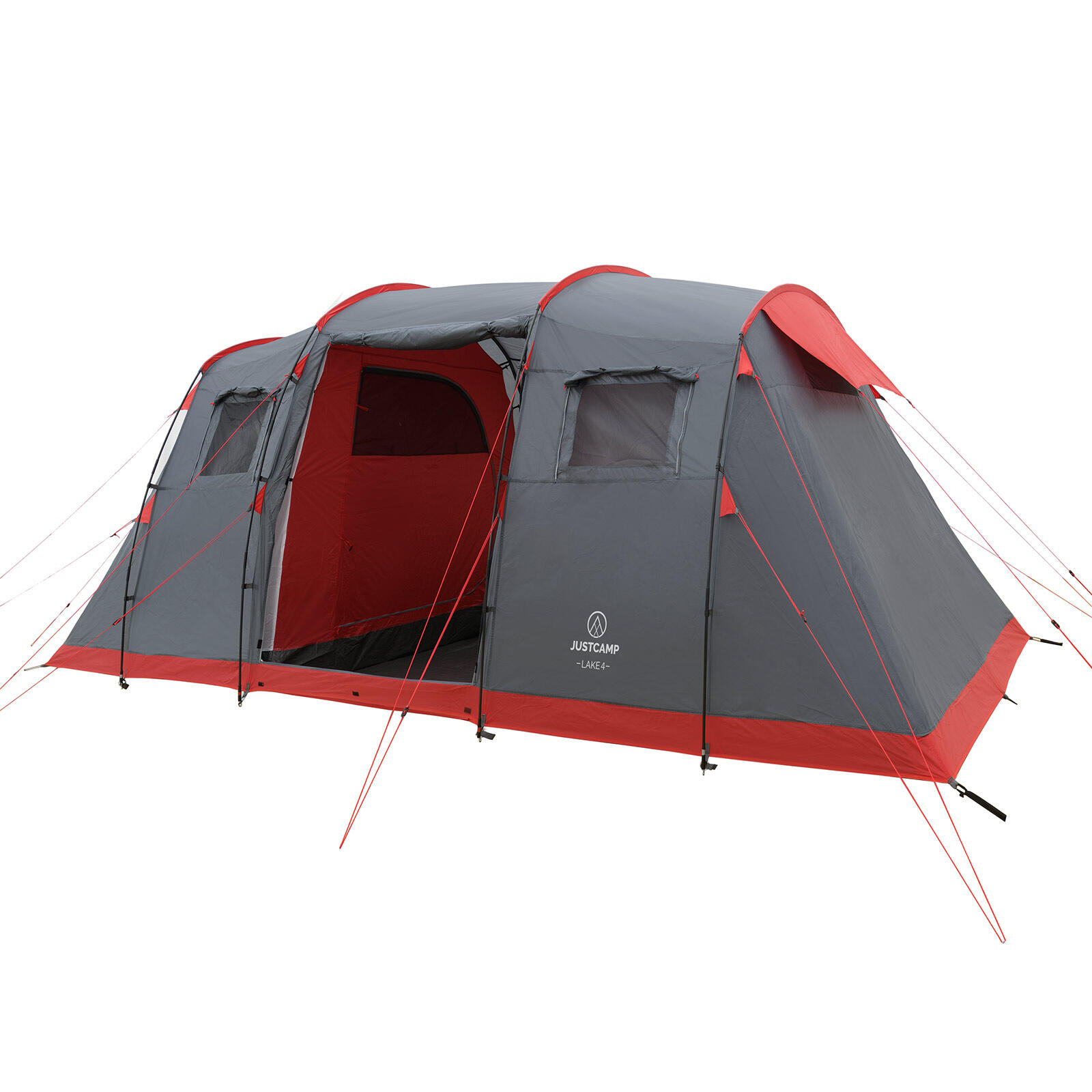 familienzelte-4-personen-307eat.jpg Familienzelt Justcamp Lake 4 Camping Zelt für 4 Personen mit zwei Schlafkabinen | Decathlon – Bild 1