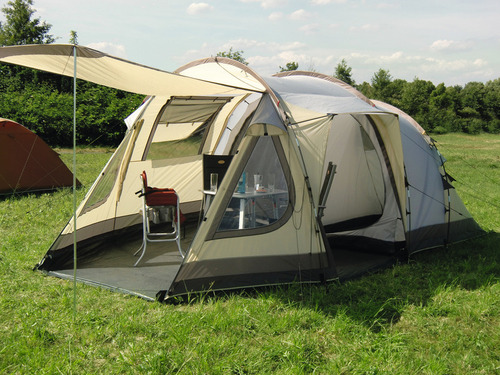 familienzelte-815not.jpg Exklusives 4 Personen Campingzelt Dakota Z5 Deluxe – Bild 1