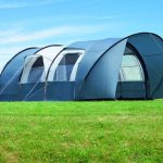 Dwt Campingzelt Gobi Plus Größe 4 mit abnehmbarem Sonnenvordach Zelte Tunnelzelte