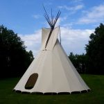 komplettes Ø 6m Tipi Indianerzelt Wigwam Indianer Zelt Sioux, Yakari Style Indianertipi : Amazon.de: Spielzeug
