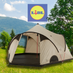 Nur für kurze Zeit: Sichere dir das riesige 10 Personenzelt bei LIDL!