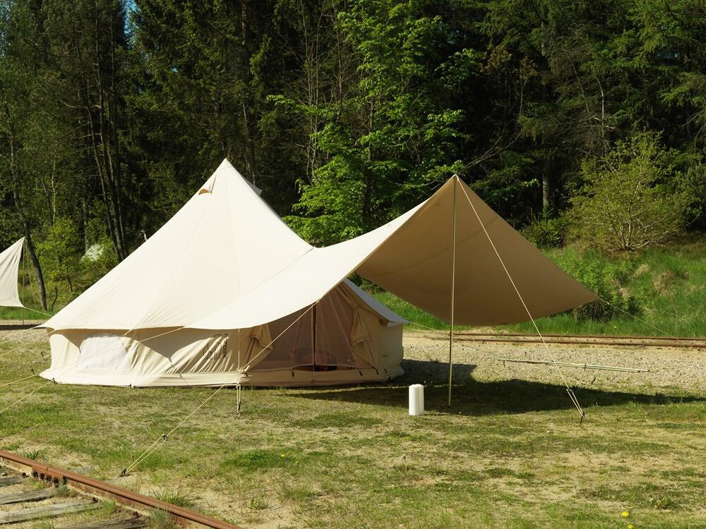 nordisk-zelt-077kta.jpg Nordisk Asgard 19.6, Rund /Glockenzelt, 10 Personen, 500x470cm, natural – Bild 1