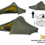 Nordisk Zelt 1 P. Telemark 1 LW, green A
