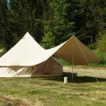 Nordisk Asgard 19.6, Rund /Glockenzelt, 10 Personen, 500x470cm, natural