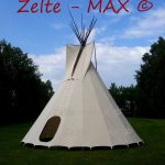 Tipi Zelt bis Ø 10m Indianerzelt Indianertipi Sioux Wigwam Indianer