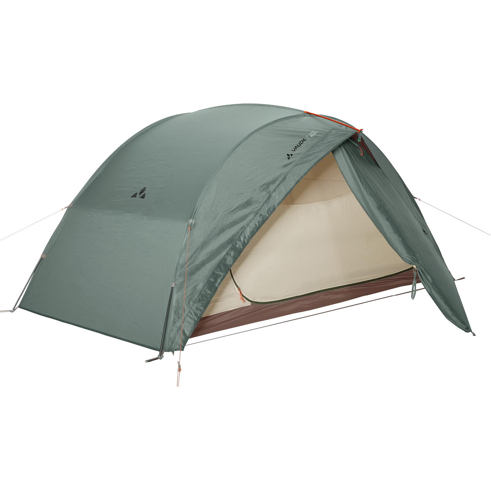 vaude-zelte-524fzj.jpg VAUDE Allround Space 2P Zwei Personen Zelt agave – Bild 1