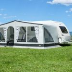 Wohnwagen Vorzelt dwt Winner 240cm tief grau Reisezelt Caravan Ganzzelt leicht | eBay.de