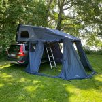 Moby Mountain Vorzelt zum Peak XXL Dachzelt midnightGray