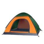 2 3 Personen Wurfzelt, Strandzelt Pop Up Sofortzelt, Wasserdicht Zelt Leicht Camping Atmungsaktiv für Camping, Klettern, Angeln, Survival, oder ...