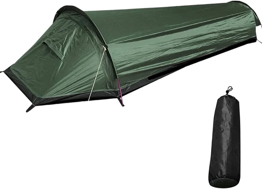 zelt-1-person-ultraleicht-251klf.jpg Zelt FüR 1 Person, 1 Mann Zelt, 1 Personen Zelt Ultraleicht, Outdoor Biwakzelt Campingzelt Mit Tragetasche, FüR DraußEn, Zum Wandern, Bergsteigen, ... – Bild 1