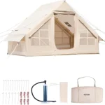 Aufblasbare Zelte für Camping 4x3x2 m, 5 8 Personen, 300D