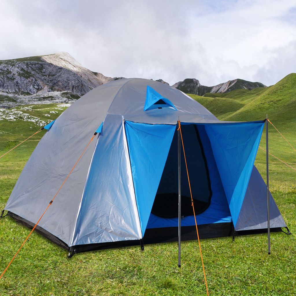 zelt-fuer-3-personen-641flz.jpg HI 3 Personen Iglu Zelt mit 800mm Wassersäule 62105 – Bild 1