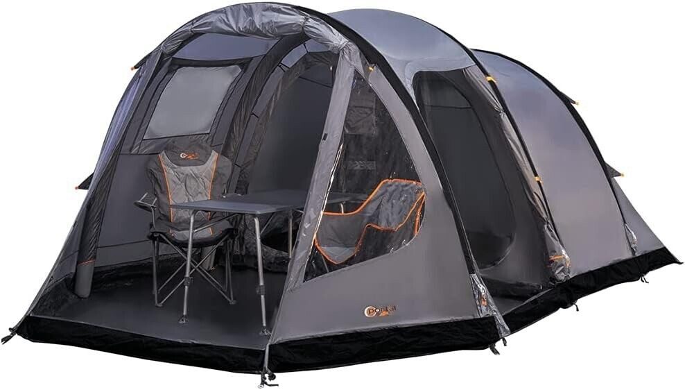 zelt-fuer-5-personen-181wbj.jpg Portal Outdoor aufblasbares Zelt Kuppelzelt Zelt für 5 Personen wasserdicht Camping Alfa 5 aufblasbar, Personen: 5 (Spar Set, mit Transporttasche und Handpumpe), inkl. Tragetasche und Handpumpe – Bild 1