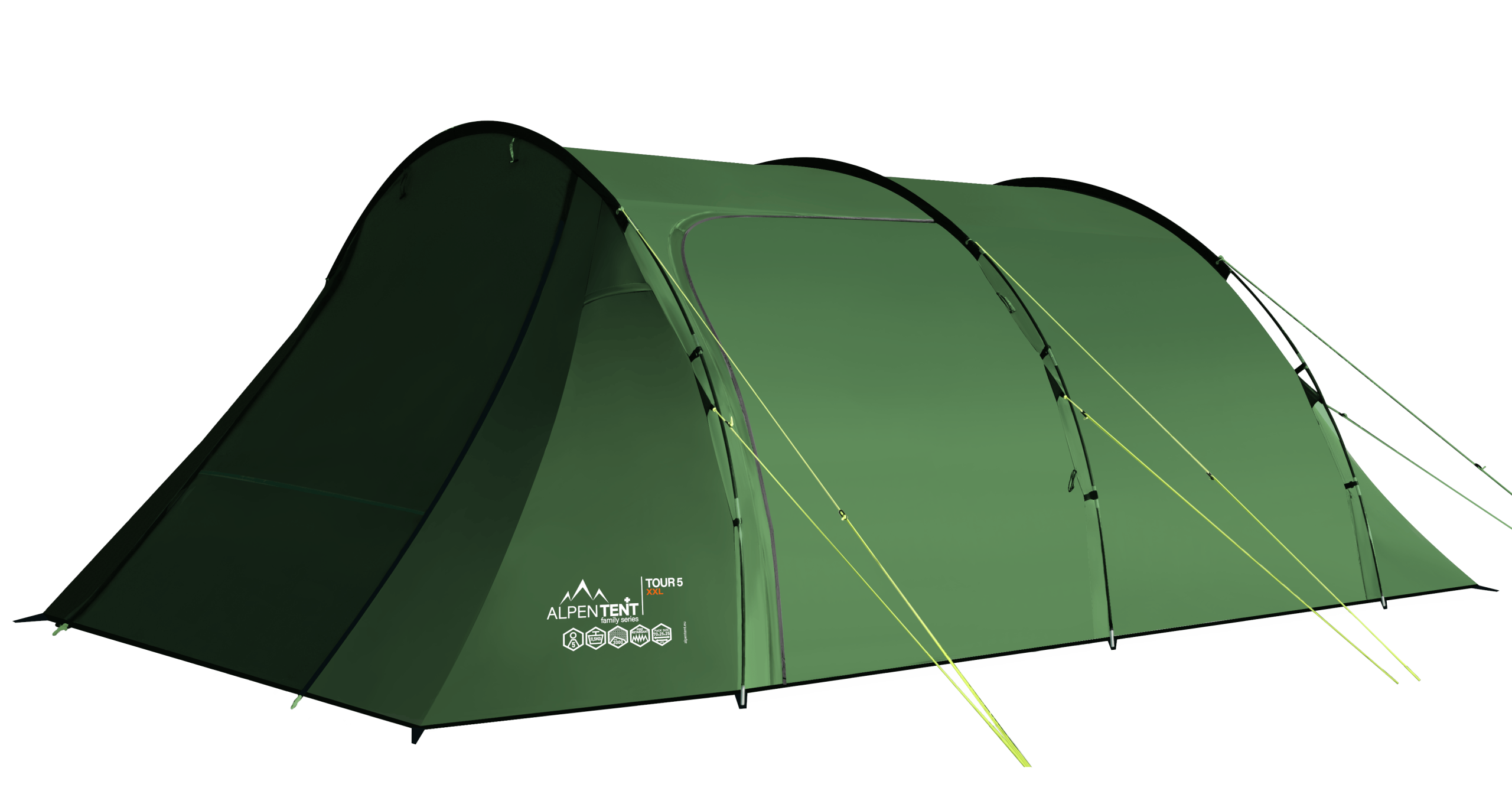 zelt-fuer-5-personen-973tzt.png AlpenTent Tour 5 XXL Familienzelt 5 Personen – Bild 1