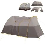 Naturehike KOTA 6 Personen Campingzelt hellbraun grau