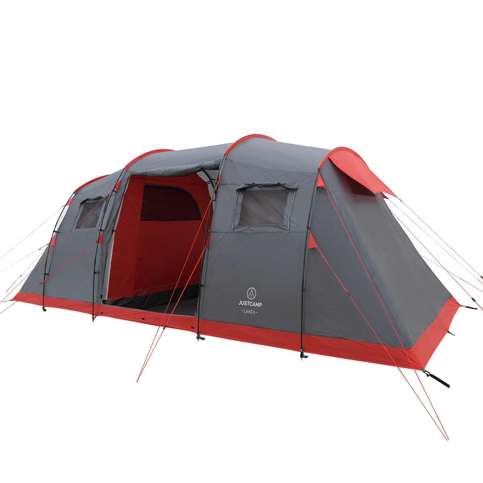 zelt-fuer-6-personen-163pzo.jpg 6 Personen Zelt JUSTCAMP Lake 6 🏕️ Familienzelt – Bild 1