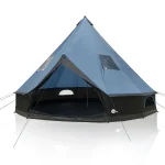 your GEAR Zelt Ravello 500 Tipizelt für 6 8 Personen Familienzelt Stehhöhe Bodenwanne Wasserdicht