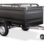 Dachzelt Anhänger ZGG 750kg schwarz KT EU2