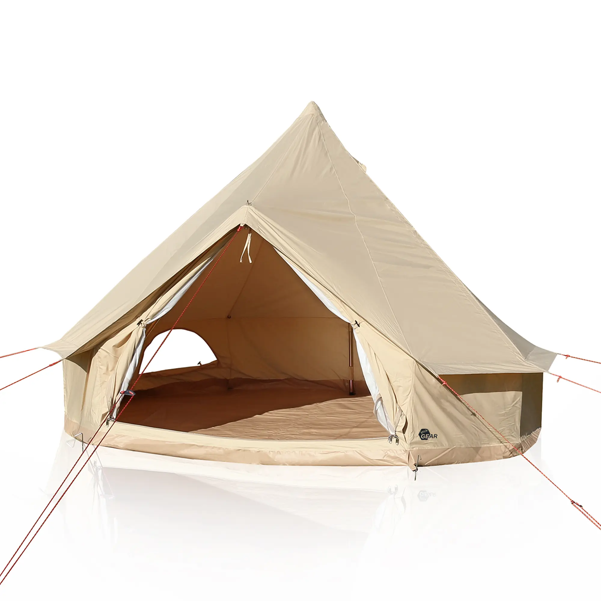 zelte-camping-509cfc.webp your GEAR Zelt Gobi 3 UV50+ Baumwolle Campingzelt Tipi Bodenwanne ohne Mittelstange – Bild 1