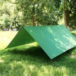 Camping Zeltplane Wasserdicht Leichte Tragbare Regen Fliegen Zeltplane Hängematten Zelt Zeltplanen Tent Tarp für Wandern Picknick (Color : Green, Size : 3 * 4m) : Amazon.de: Sonstiges